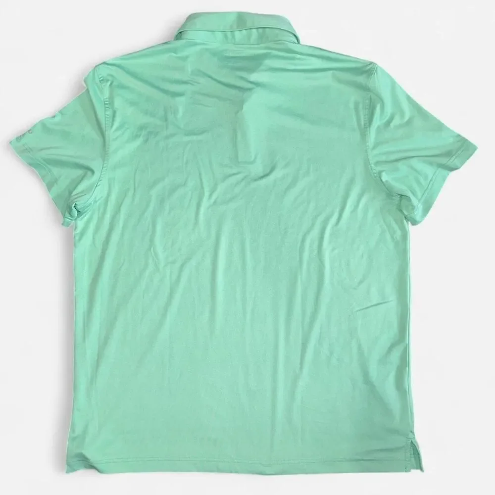 IZOD Turquoise Collared Polo Golf Shirt